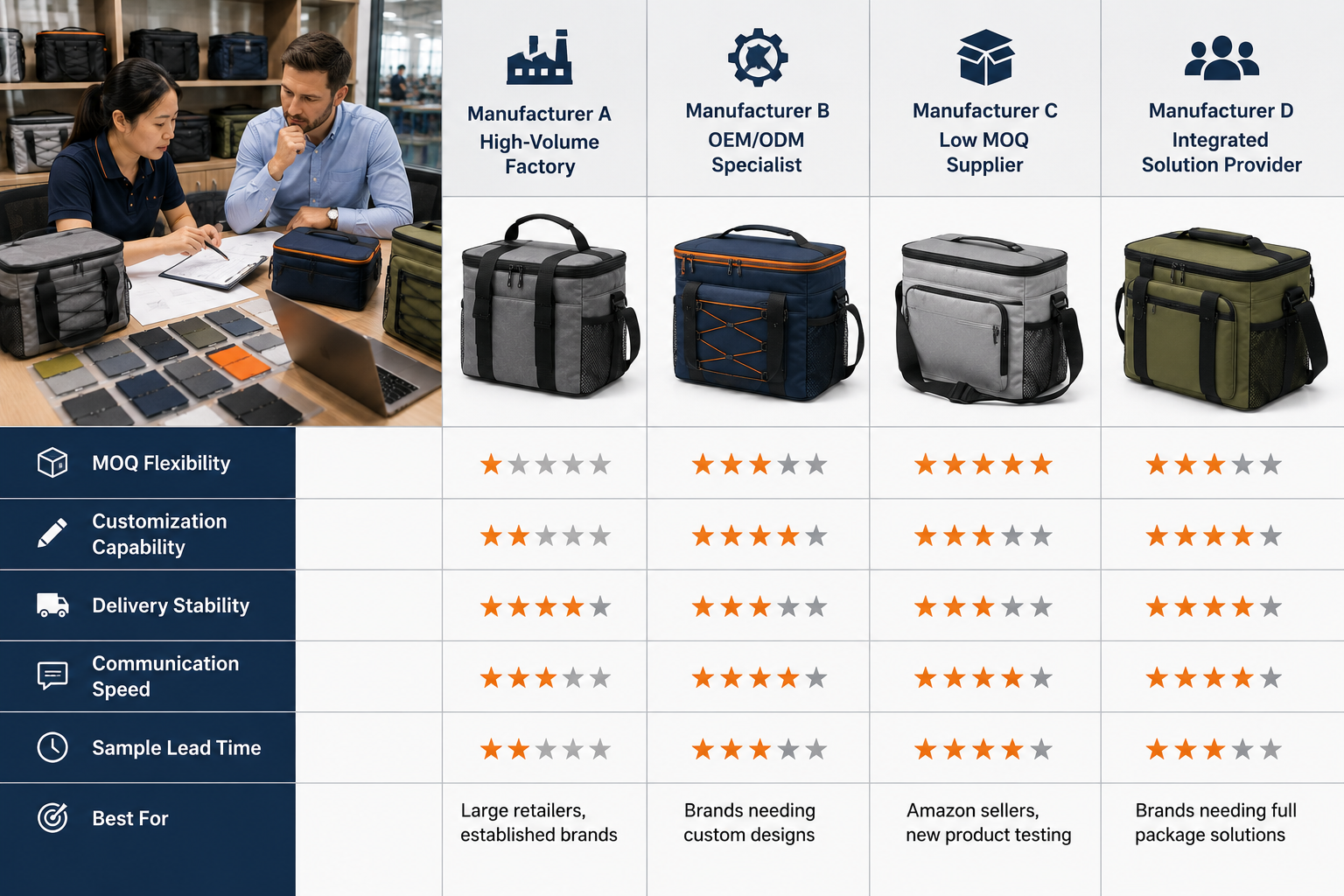 Top 12 Cooler & Storage Bag Manufacturers in 2026 (Ranked)