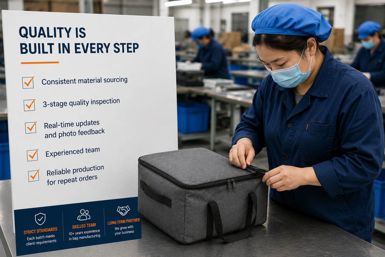choosing storage bag manufacturer checklist