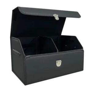 Clasp Lid Trunk Storage Case, clasp lid open case
