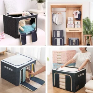 Front opening and shelf use