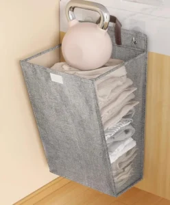 Hanging Window Storage Basket, bathroom wall use