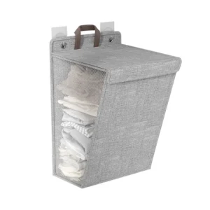Hanging Window Storage Basket, grey front window