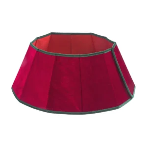 Red panel tree collar