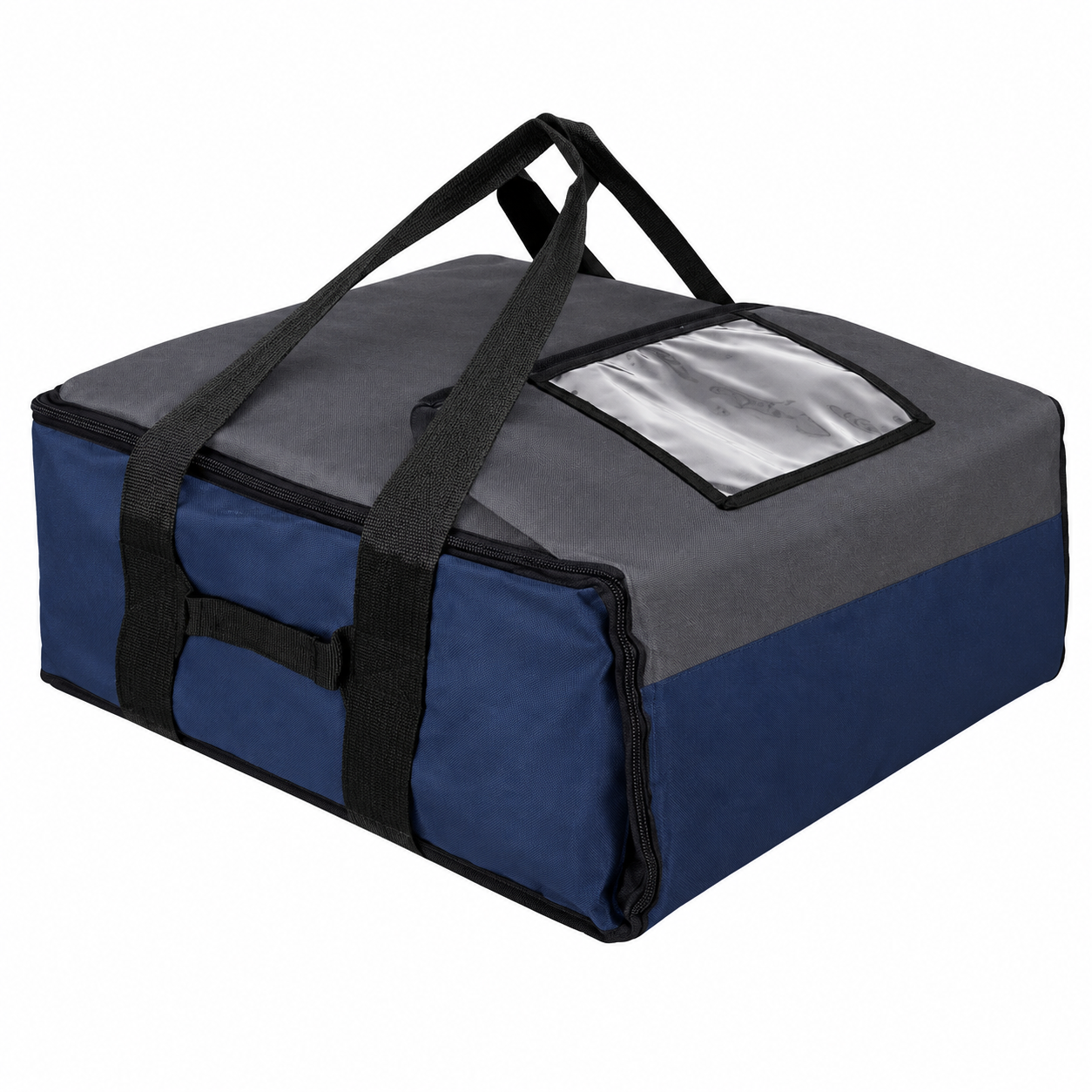Bolsa para transportar pizzas con abertura frontal — propuesta de color