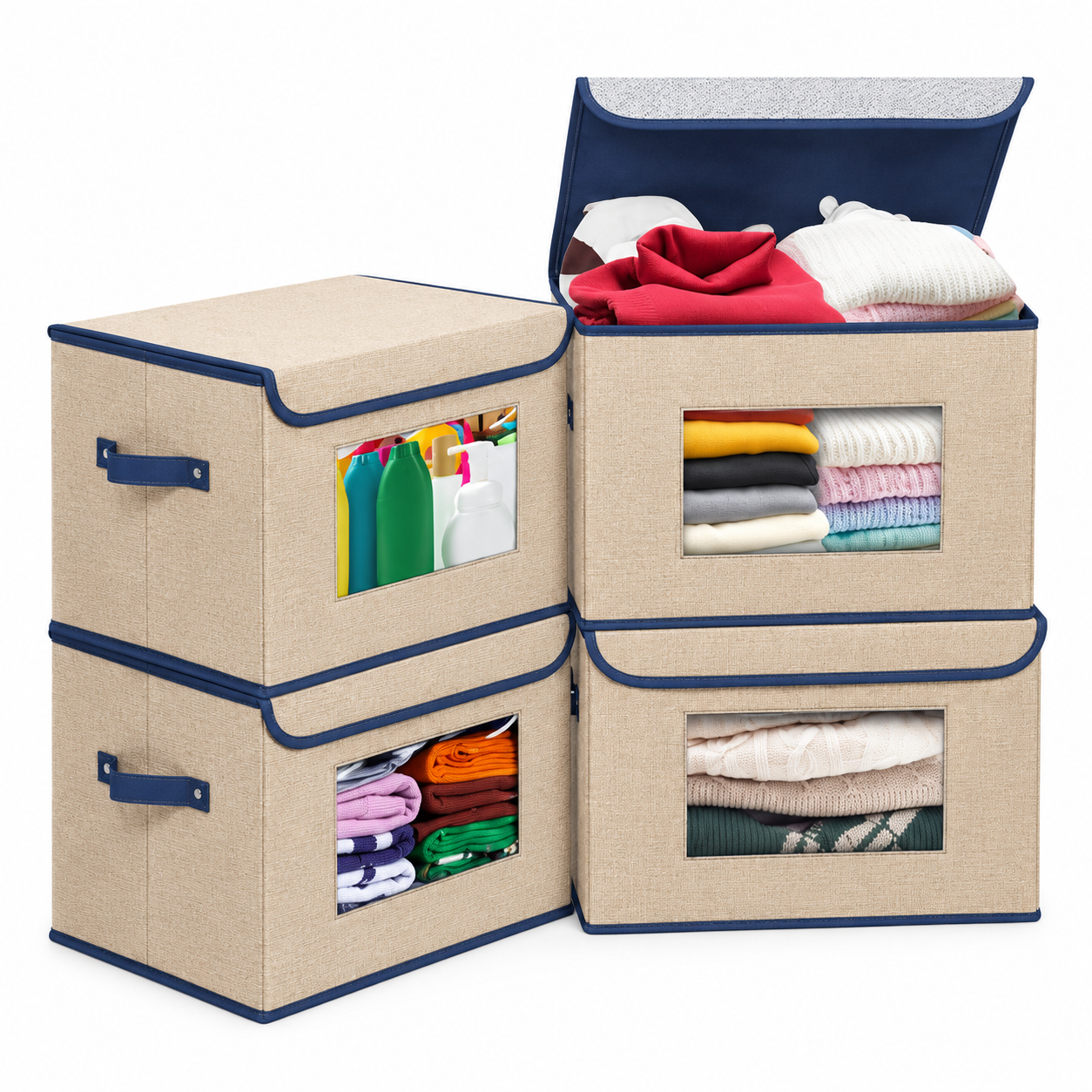 Windowed Closet Storage Bin — reference design