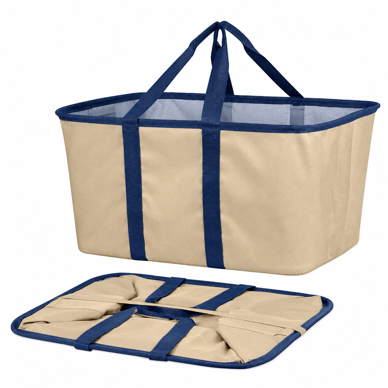Fold-Flat Laundry Carry Tote — proposed colorway