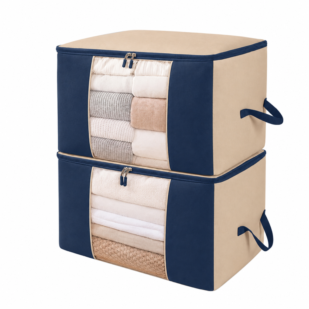 Windowed Bedding Storage Case in the proposed color combination