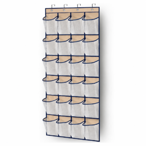 Organizador de zapatos de malla para puerta — combinación de colores propuesta