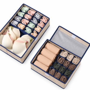 Divided Clothing Drawer Organizer in the proposed color combination