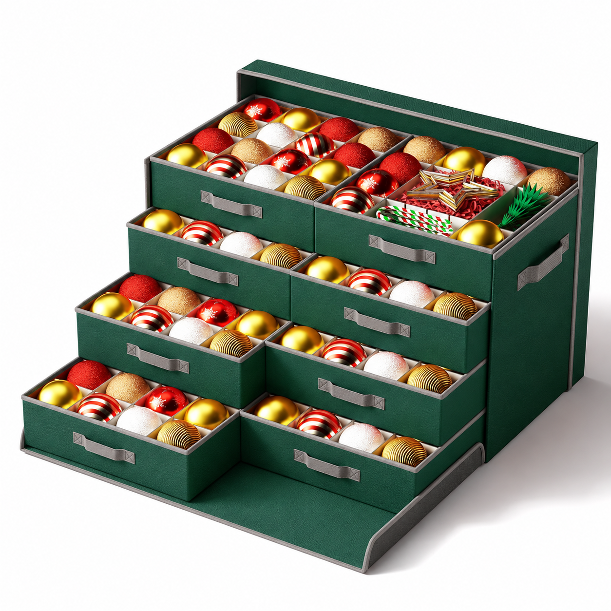 Drawer-Tray Ornament Organizer — reference design
