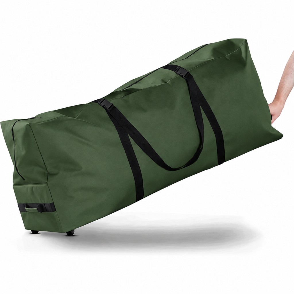 Rolling Christmas Tree Storage Bag in the proposed color combination