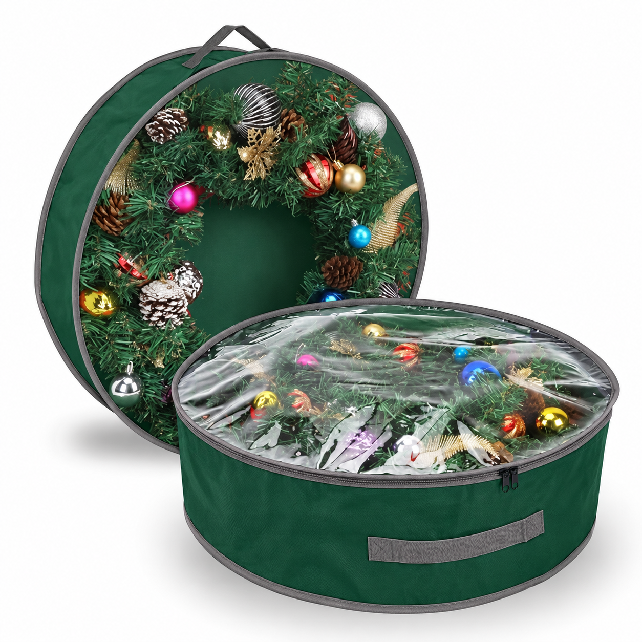 Windowed Wreath Storage Bag