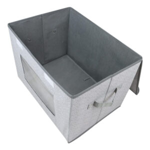 Windowed Closet Storage Bin — original-source construction / colour reference