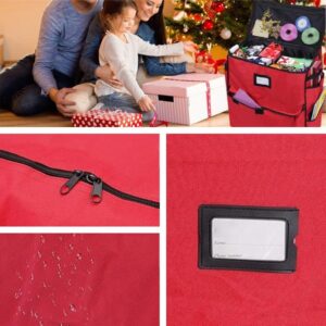 Organizador de material de manualidades y regalos — imagen de la fuente original; referencia de construcción y color