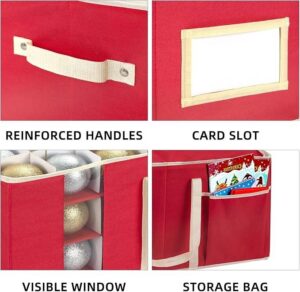 Bolsa con ventanas para guardar adornos — imagen de la fuente original; referencia de construcción y color