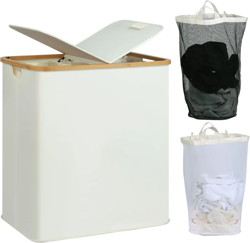 Cream hamper and two inner bags