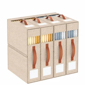 Beige window organizer set
