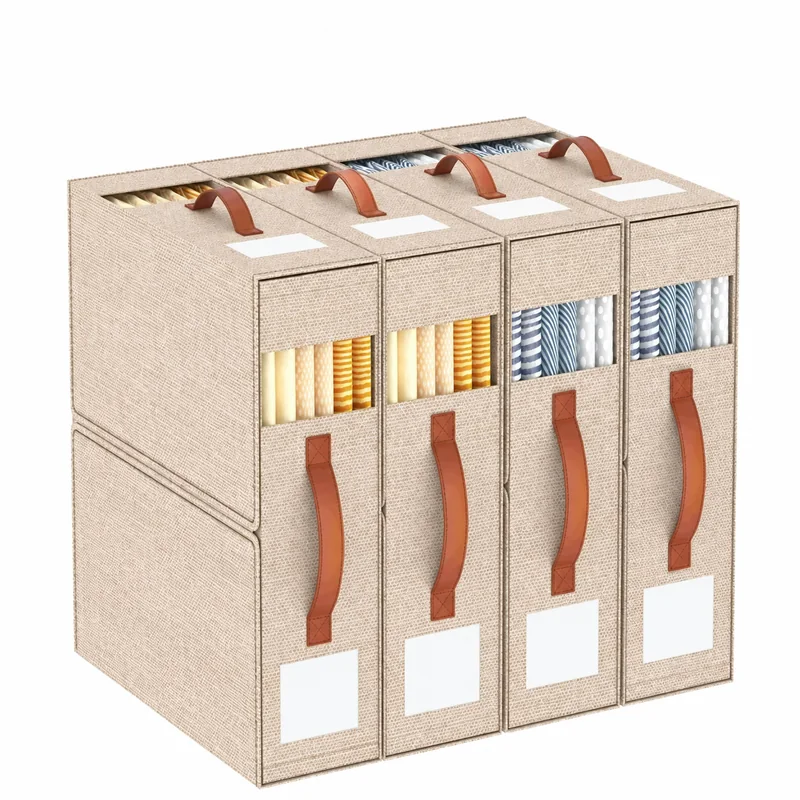 Beige window organizer set